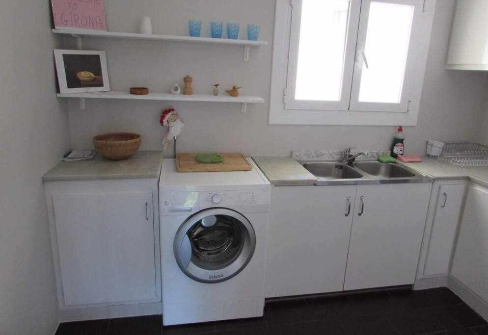 Apartamento Con Increibles Vistas Y Terraza Gerona Buitenkant foto